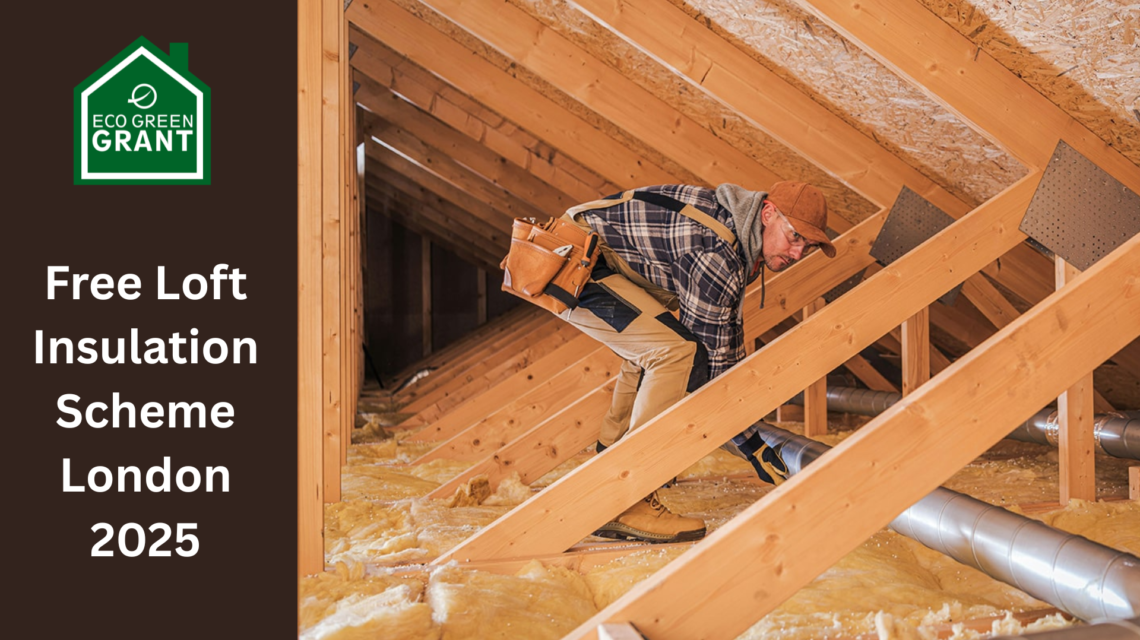 Apply for Free Loft Insulation Scheme London 2025 Today! 1 Free Loft Insulation Scheme London 2025